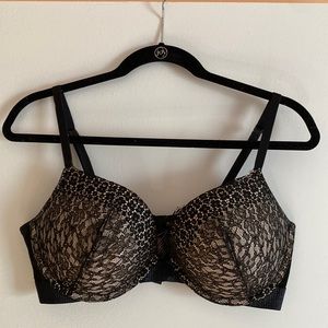 Victoria’s Secret Very Sexy Black Lace Push Up